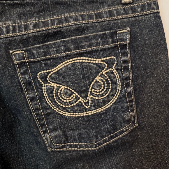 Paul and Joe Low Rise Denim Owl Jeans - Picture 1 of 10